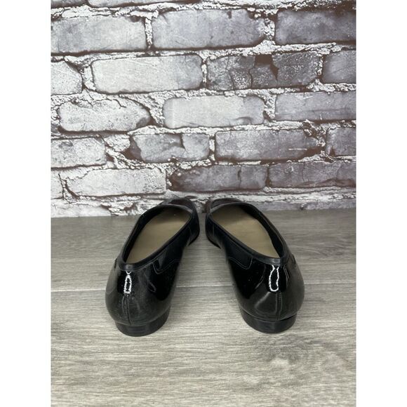 Enzo Angiolini Liberty Black Patent Leather Dress Flats Women’s Sz 9.5M US/40EU - Picture 4 of 16